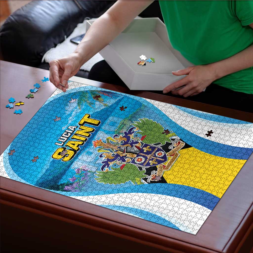 Saint Lucia 1979 Puzzle Happy Independence Day