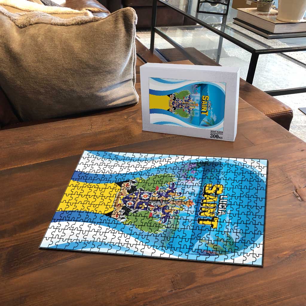 Saint Lucia 1979 Puzzle Happy Independence Day
