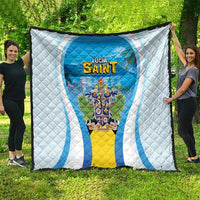 Saint Lucia 1979 Quilt Happy Independence Day