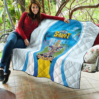 Saint Lucia 1979 Quilt Happy Independence Day