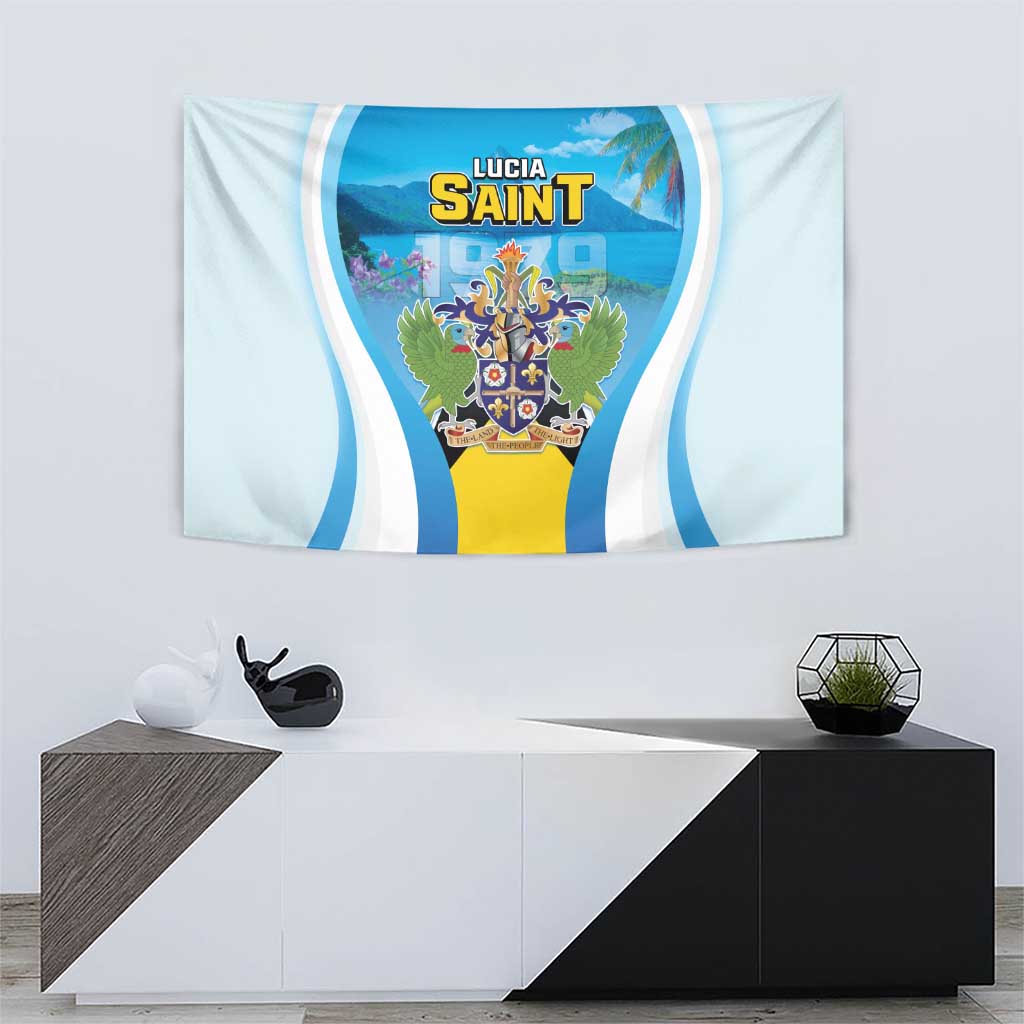 Saint Lucia 1979 Tapestry Happy Independence Day