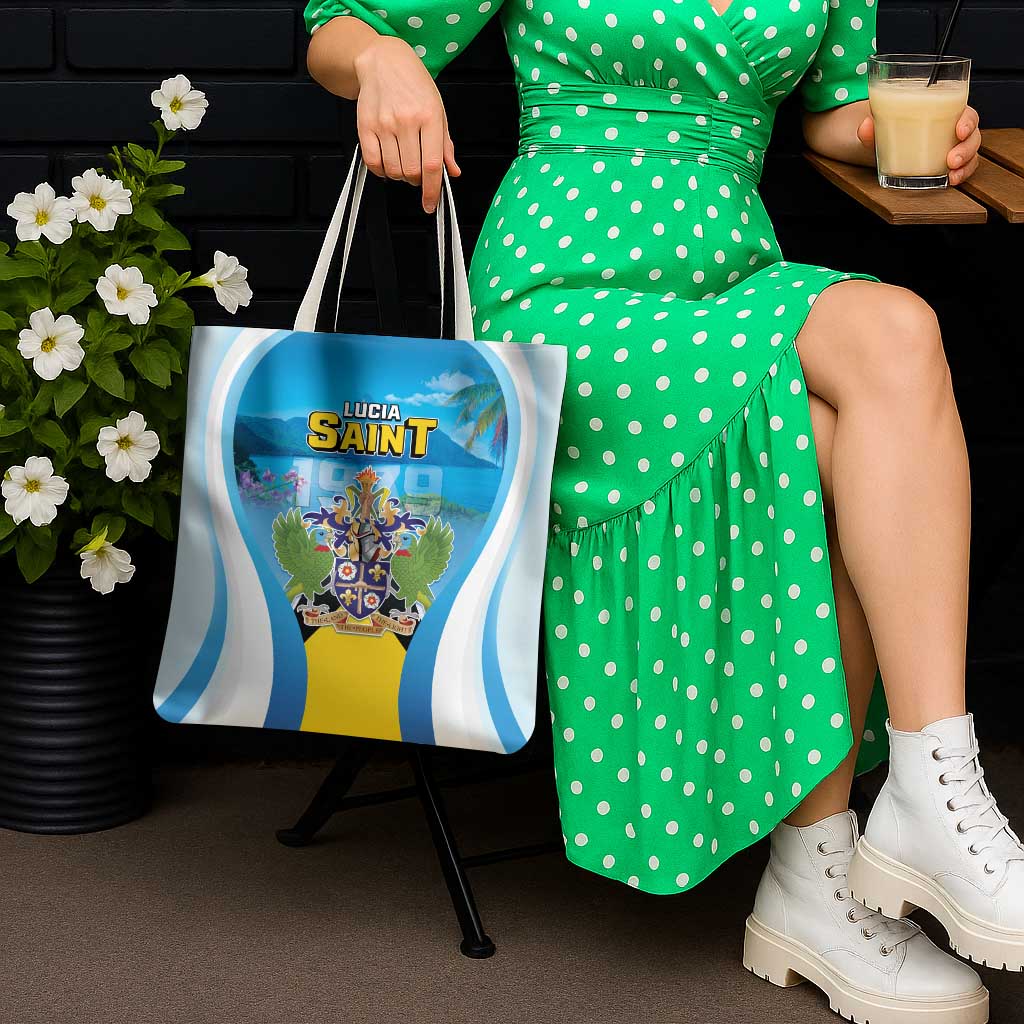Saint Lucia 1979 Tote Bag Happy Independence Day