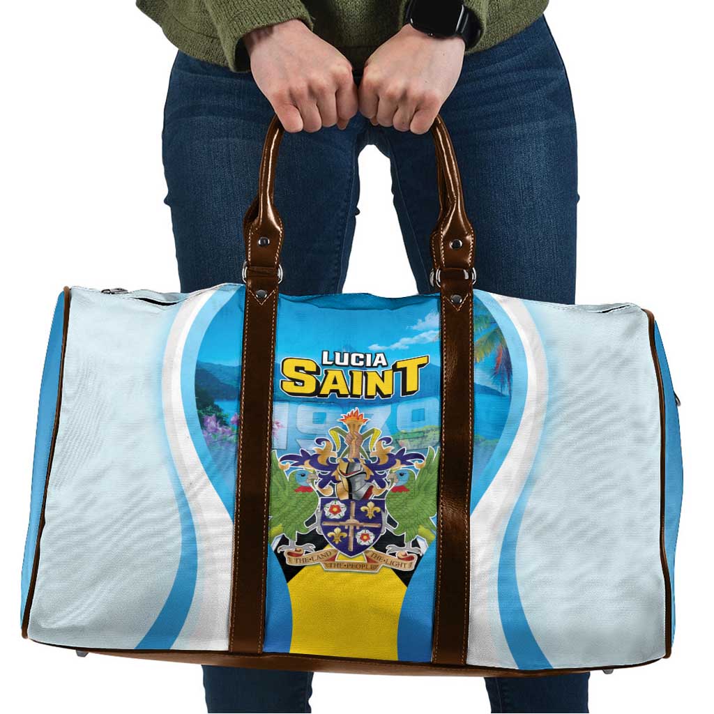 Saint Lucia 1979 Travel Bag Happy Independence Day