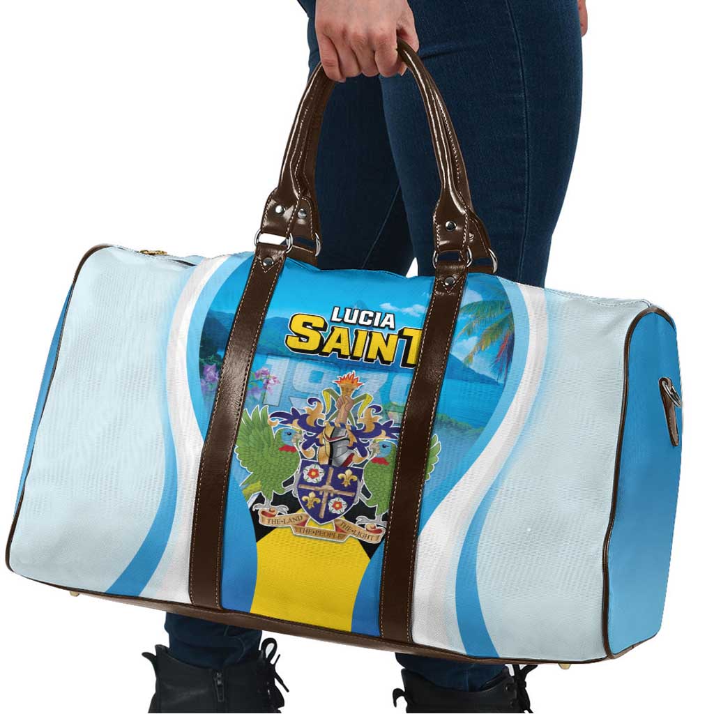 Saint Lucia 1979 Travel Bag Happy Independence Day