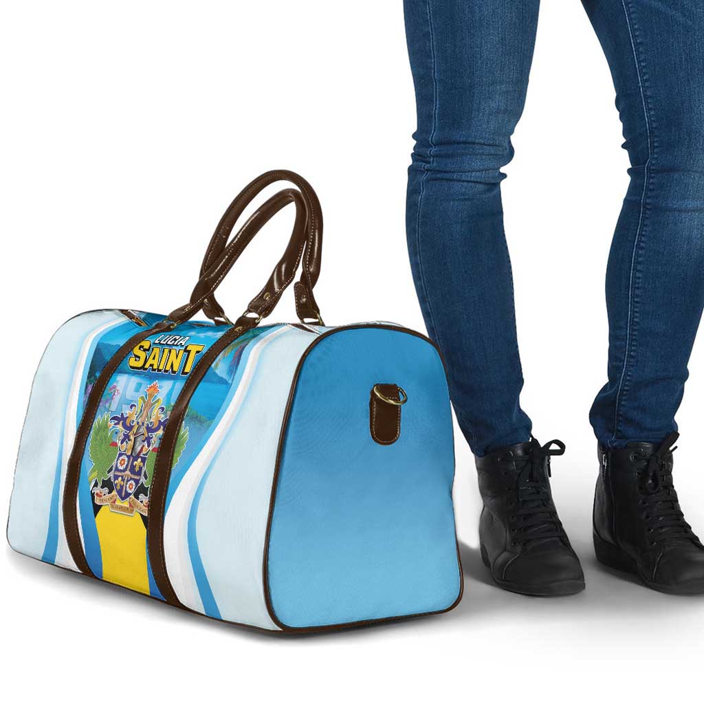 Saint Lucia 1979 Travel Bag Happy Independence Day