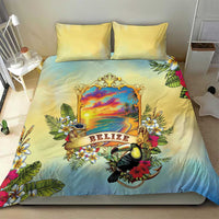 Belize Toucan Bedding Set Belizean Pride Retro Style