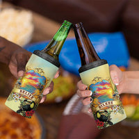 Belize Toucan 4 in 1 Can Cooler Tumbler Belizean Pride Retro Style