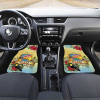 Belize Toucan Car Mats Belizean Pride Retro Style