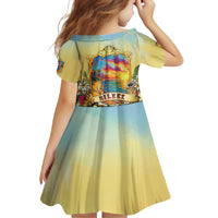 Belize Toucan Family Matching Off Shoulder Maxi Dress and Hawaiian Shirt Belizean Pride Retro Style