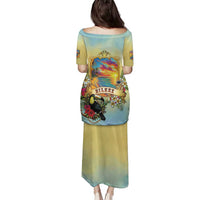 Belize Toucan Family Matching Puletasi and Hawaiian Shirt Belizean Pride Retro Style