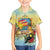 Belize Toucan Family Matching Summer Maxi Dress and Hawaiian Shirt Belizean Pride Retro Style