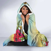 Belize Toucan Hooded Blanket Belizean Pride Retro Style