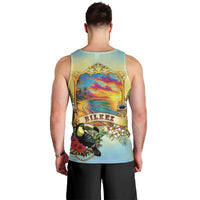 Belize Toucan Men Tank Top Belizean Pride Retro Style