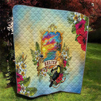 Belize Toucan Quilt Belizean Pride Retro Style