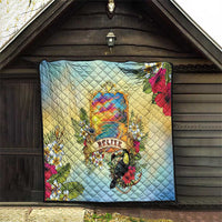 Belize Toucan Quilt Belizean Pride Retro Style