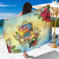 Belize Toucan Sarong Belizean Pride Retro Style