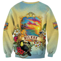 Belize Toucan Sweatshirt Belizean Pride Retro Style
