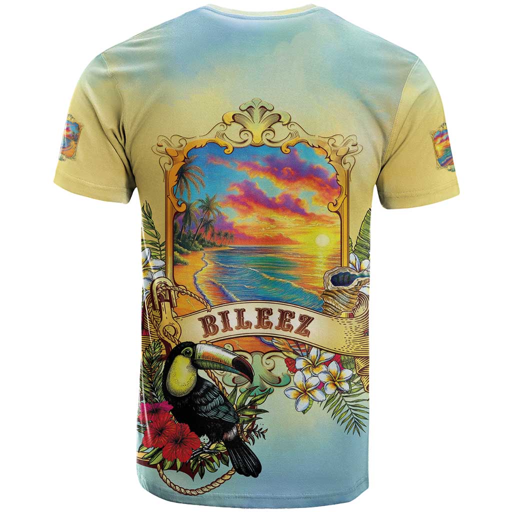Belize Toucan T Shirt Belizean Pride Retro Style