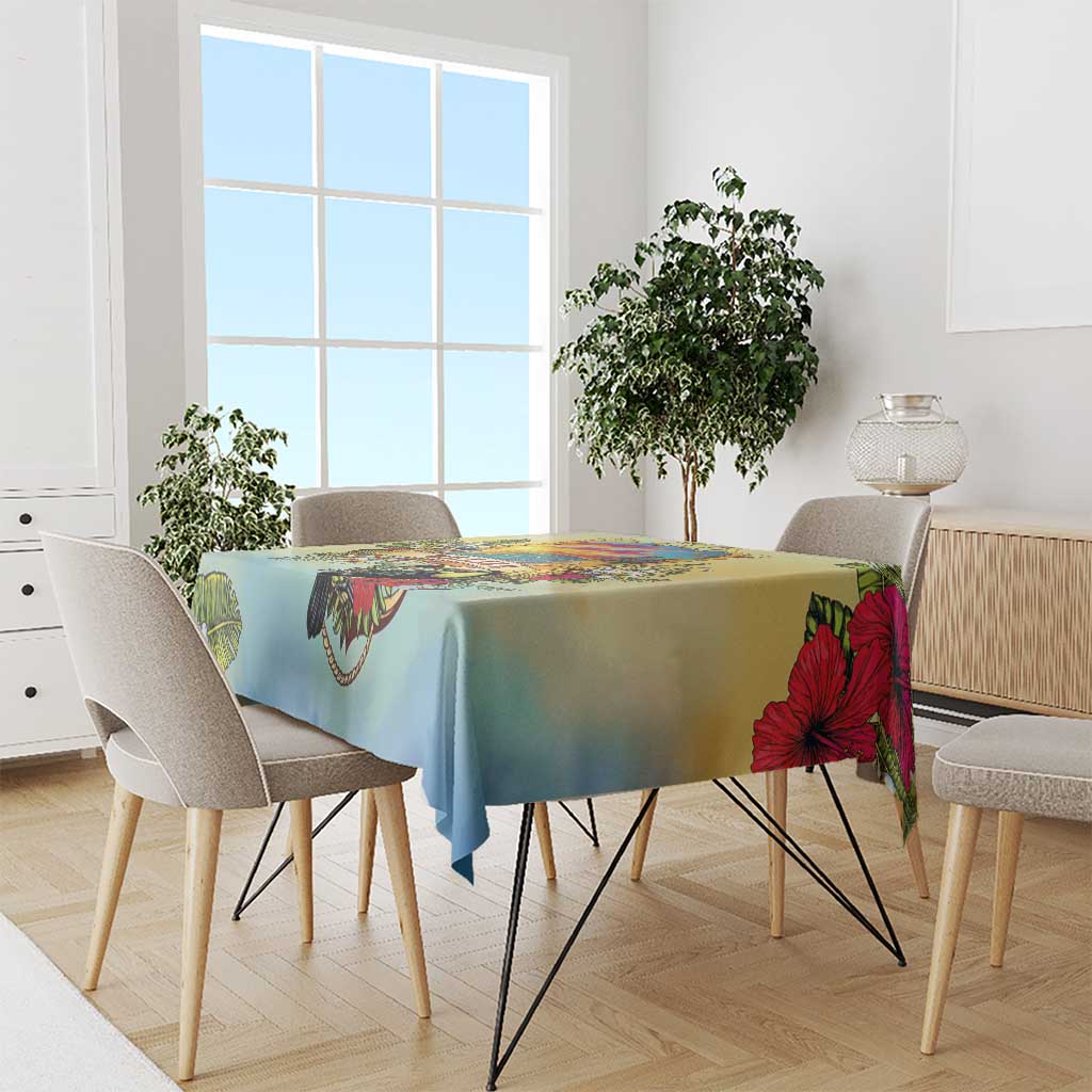 Belize Toucan Tablecloth Belizean Pride Retro Style