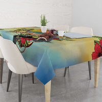 Belize Toucan Tablecloth Belizean Pride Retro Style