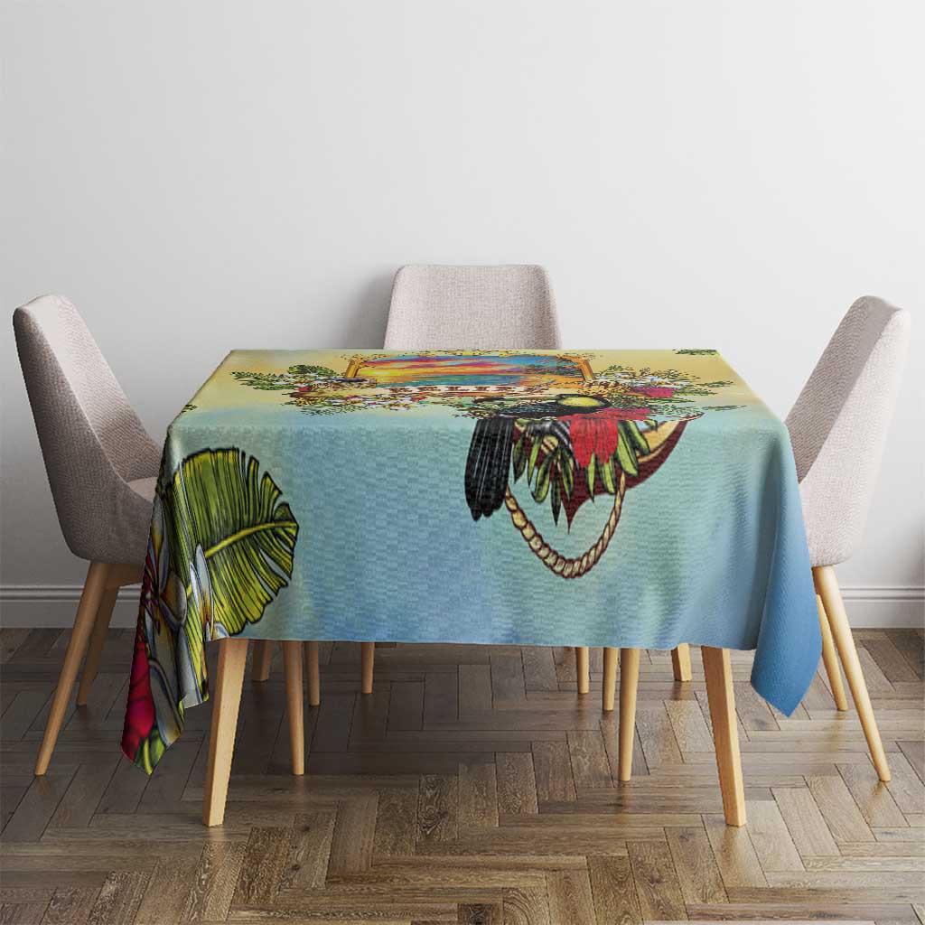 Belize Toucan Tablecloth Belizean Pride Retro Style