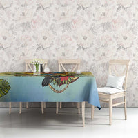 Belize Toucan Tablecloth Belizean Pride Retro Style