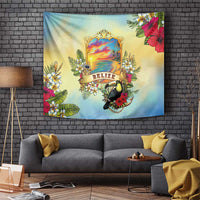 Belize Toucan Tapestry Belizean Pride Retro Style