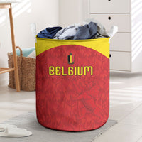 Belgium Football 2026 Laundry Basket Belgian Lion Sporty Style