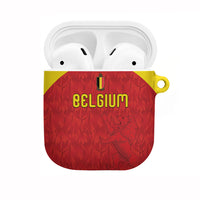 Belgium Football 2026 AirPods Case Belgian Lion Sporty Style