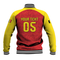 Custom Belgium Football 2026 Baseball Jacket Belgian Lion Sporty Style