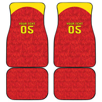 Custom Belgium Football 2026 Car Mats Belgian Lion Sporty Style