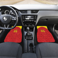 Custom Belgium Football 2026 Car Mats Belgian Lion Sporty Style