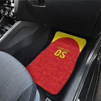 Custom Belgium Football 2026 Car Mats Belgian Lion Sporty Style
