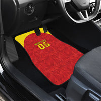 Custom Belgium Football 2026 Car Mats Belgian Lion Sporty Style