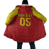 Custom Belgium Football 2026 Cloak Belgian Lion Sporty Style