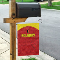 Belgium Football 2026 Garden Flag Belgian Lion Sporty Style