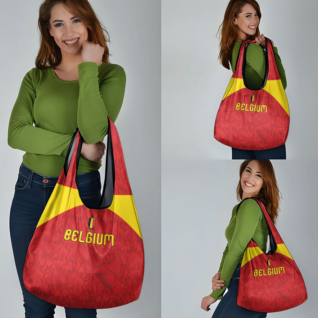 Belgium Football 2026 Grocery Bag Belgian Lion Sporty Style