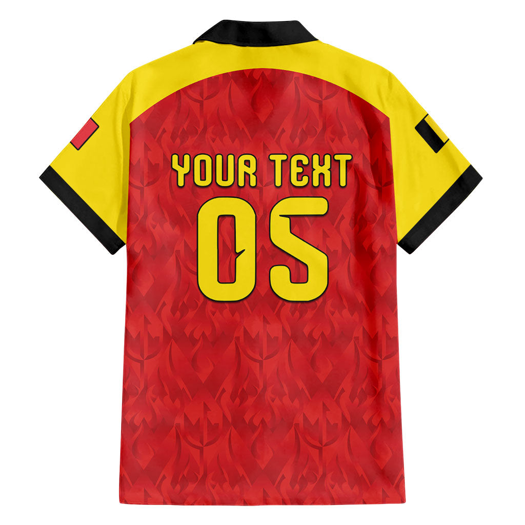 Custom Belgium Football 2026 Hawaiian Shirt Belgian Lion Sporty Style