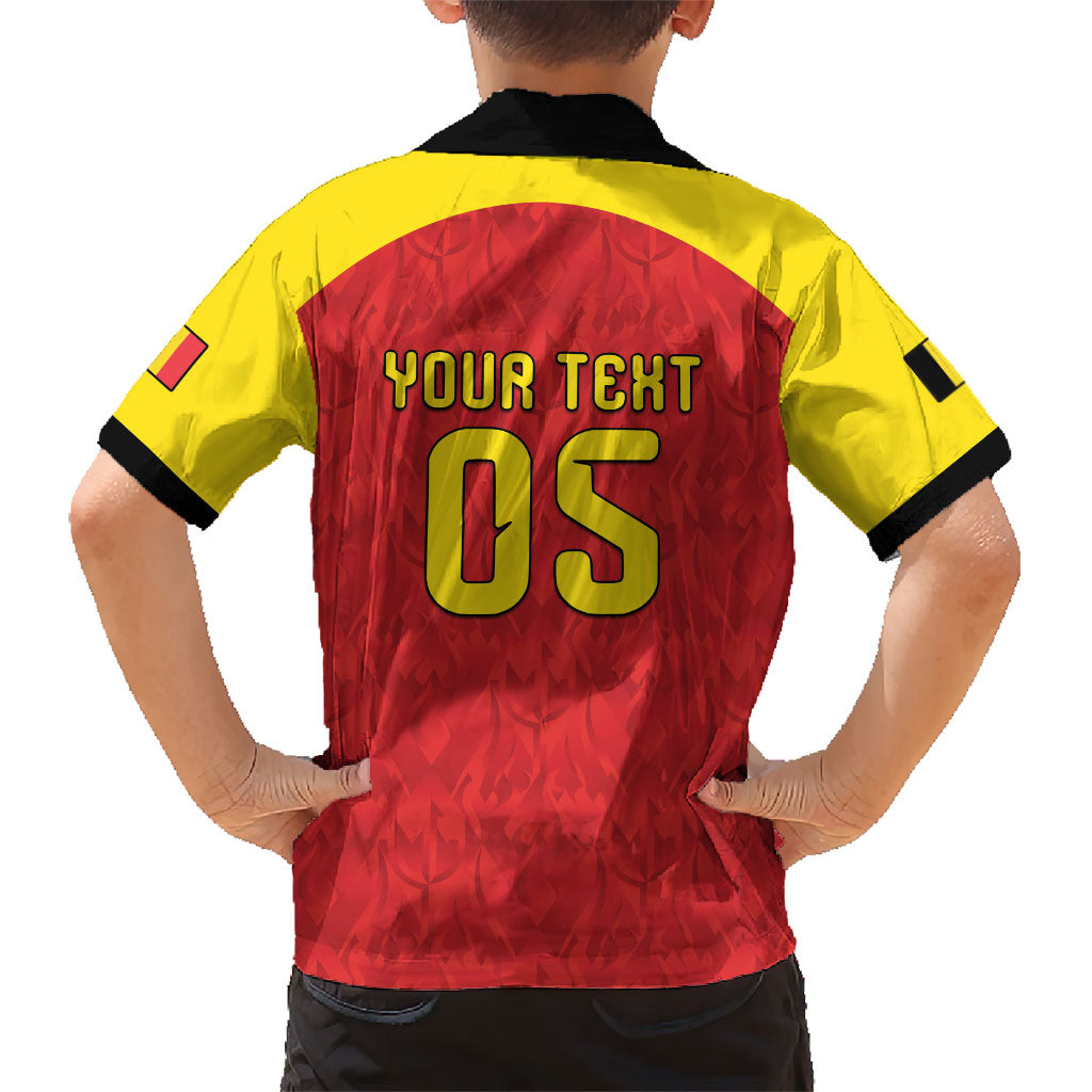 Custom Belgium Football 2026 Hawaiian Shirt Belgian Lion Sporty Style