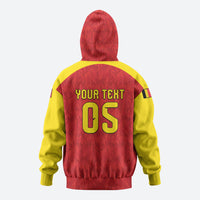 Custom Belgium Football 2026 Hoodie Belgian Lion Sporty Style