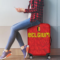 Belgium Football 2026 Luggage Cover Belgian Lion Sporty Style