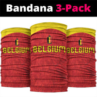 Belgium Football 2026 Neck Gaiter Belgian Lion Sporty Style
