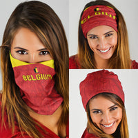 Belgium Football 2026 Neck Gaiter Belgian Lion Sporty Style
