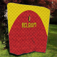 Belgium Football 2026 Quilt Belgian Lion Sporty Style
