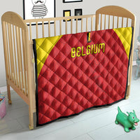 Belgium Football 2026 Quilt Belgian Lion Sporty Style