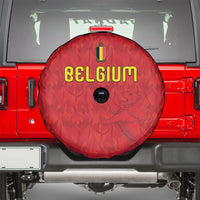 Belgium Football 2026 Spare Tire Cover Belgian Lion Sporty Style