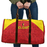 Belgium Football 2026 Travel Bag Belgian Lion Sporty Style