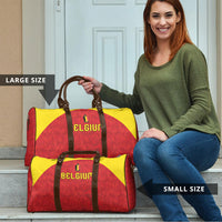 Belgium Football 2026 Travel Bag Belgian Lion Sporty Style