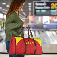 Belgium Football 2026 Travel Bag Belgian Lion Sporty Style