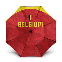 Belgium Football 2026 Umbrella Belgian Lion Sporty Style